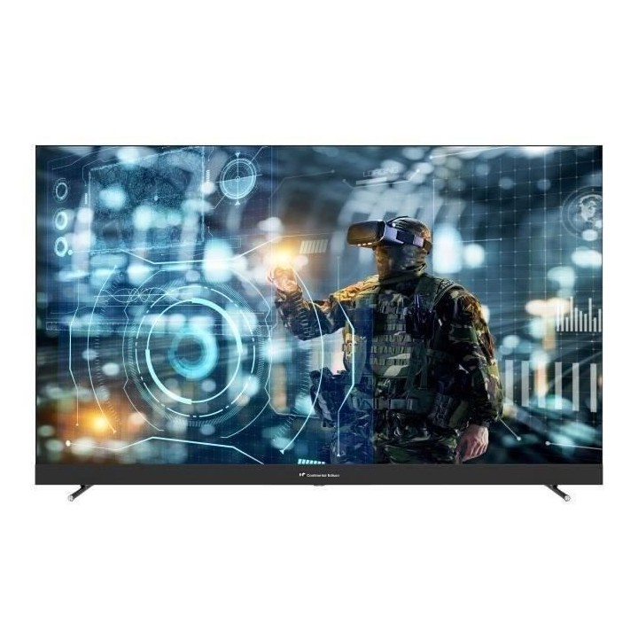 CONTINENTAL EDISON - CELEDGAM65QL24B6 - TV LED - 4K UHD QLED 144Hz- 65