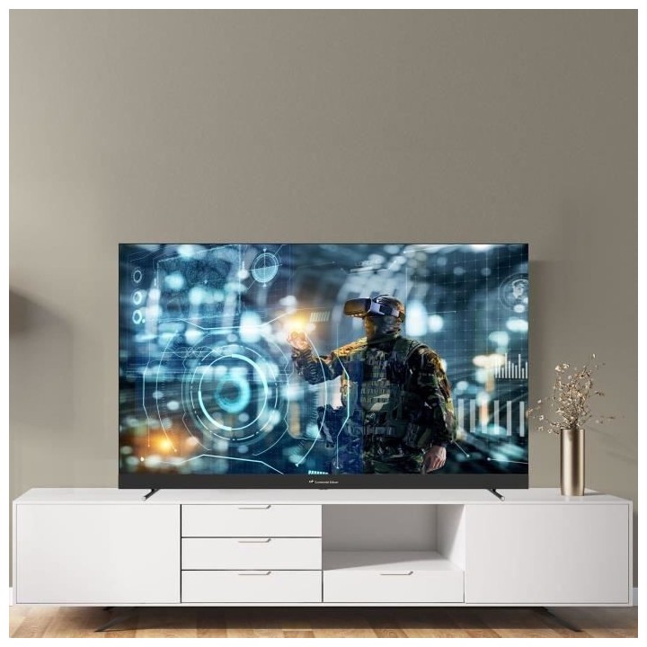 CONTINENTAL EDISON - CELEDGAM65QL24B6 - TV LED - 4K UHD QLED 144Hz- 65
