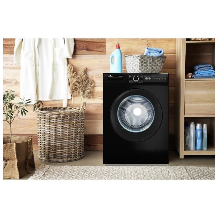 Lave-linge hublot CONTINENTAL EDISON CELL10140IBT - 10kg - Largeur 59,