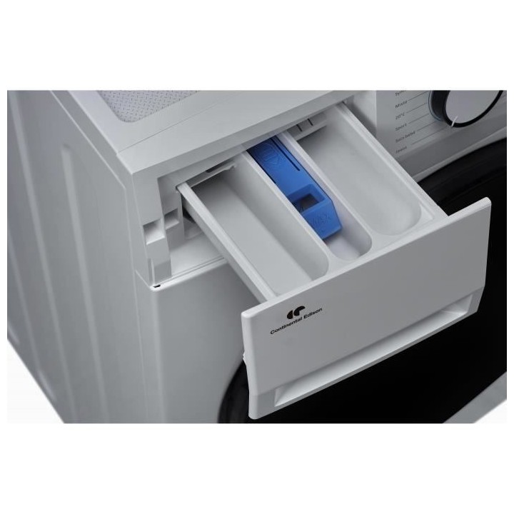 Lave-linge hublot CONTINENTAL EDISON CELL1214ISS -12kg - Largeur 60 cm