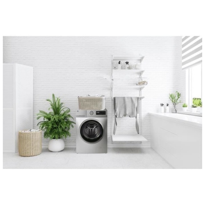 Lave-linge hublot CONTINENTAL EDISON CELL1214ISS -12kg - Largeur 60 cm
