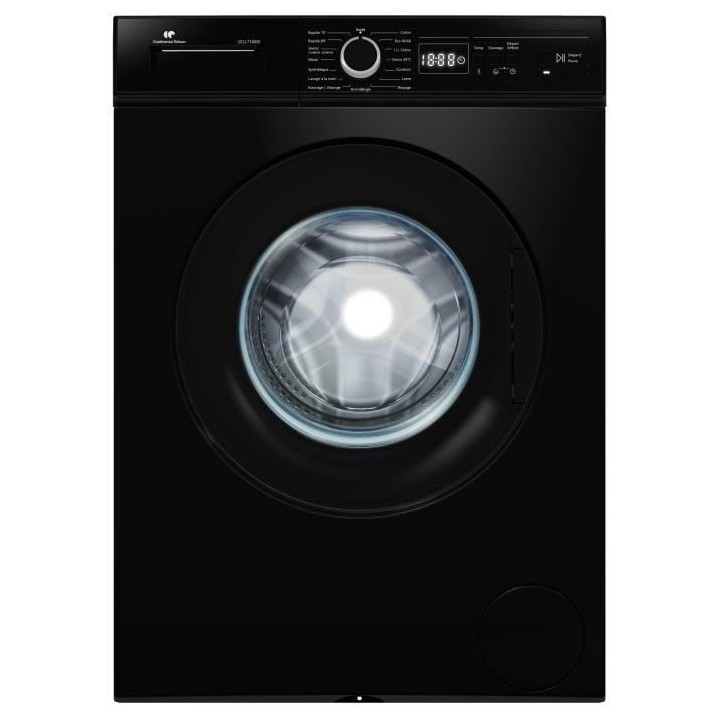 Lave-linge hublot CONTINENTAL EDISON CELL7140IB - 7kg - Largeur 59,6 c