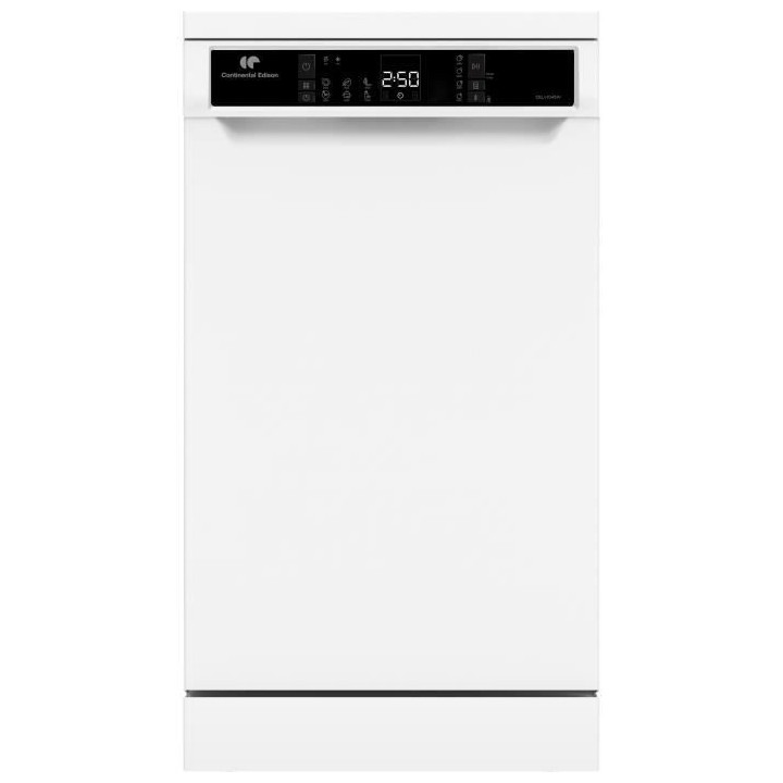 Lave-vaisselle pose libre CONTINENTAL EDISON CELV1045W - 10 couverts -