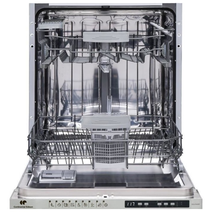 Lave-vaisselle tout intégrable CONTINENTAL EDISON - 14 couverts - Lar