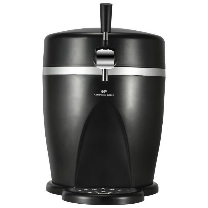 Tireuse a biere 5L CONTINENTAL EDISON MB5B3 - Noir - Plateau Amovible