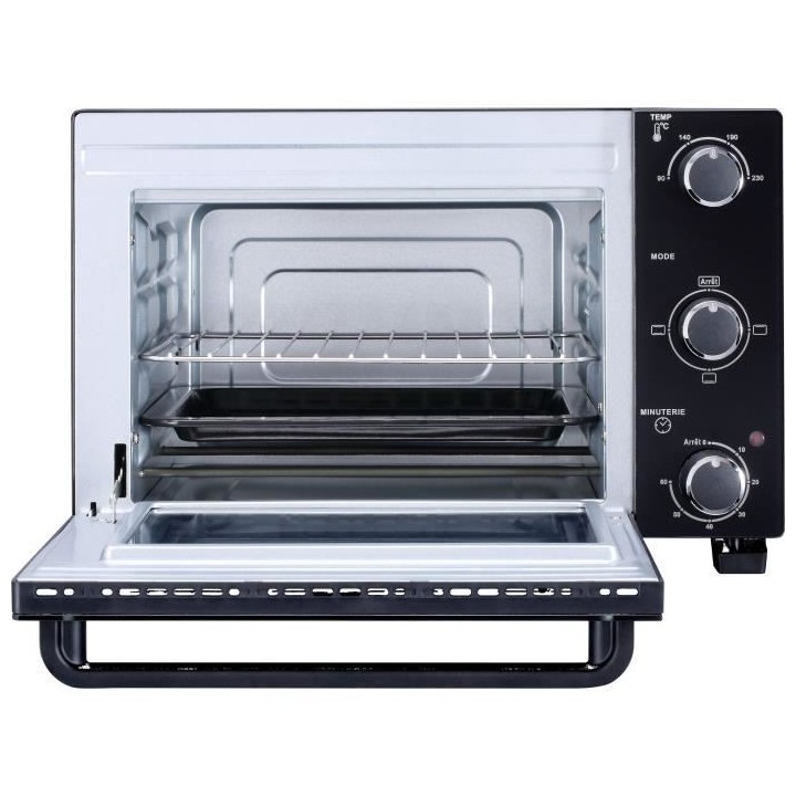 CONTINENTAL EDISON CEMF22B - Minifour électrique 22L noir - 1300W - R