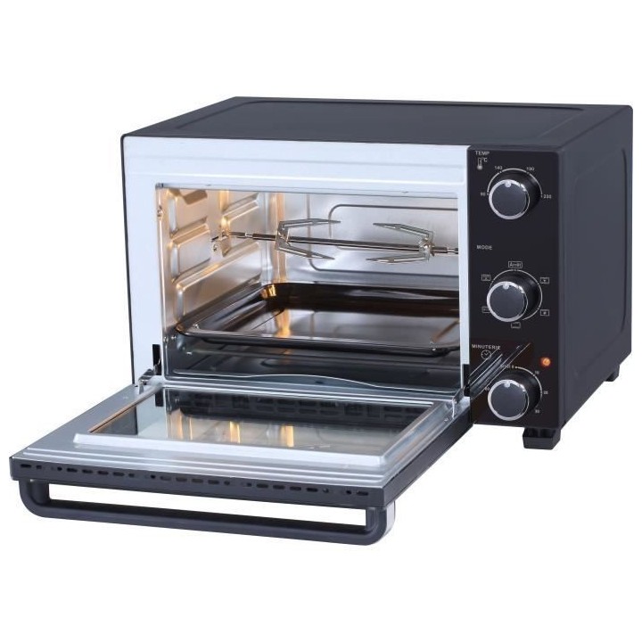 CONTINENTAL EDISON CEMF35B4 - Minifour électrique 35L noir - 1500W -