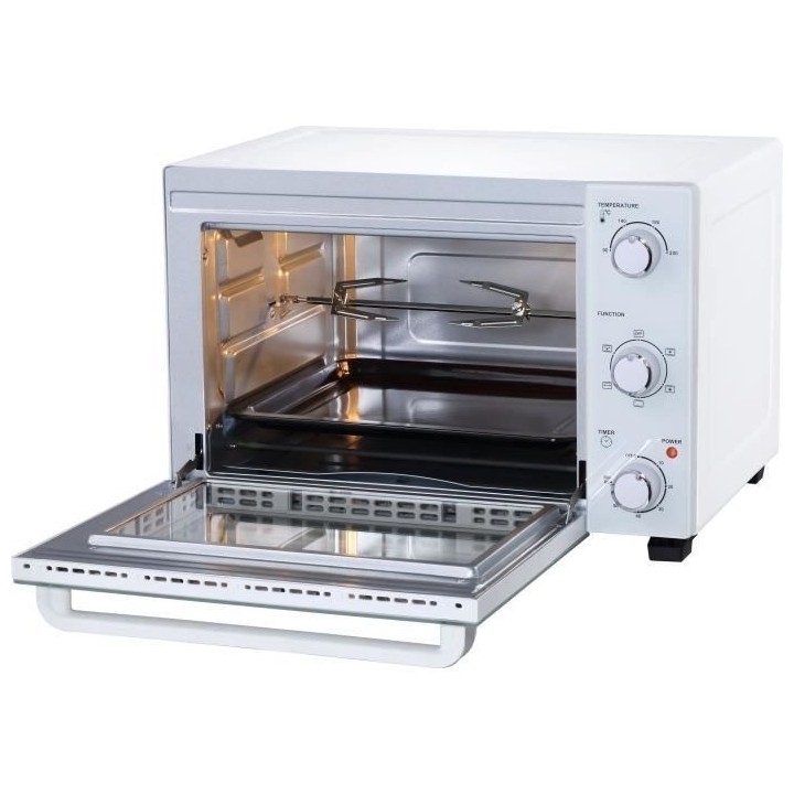 CONTINENTAL EDISON CEMF35W - Minifour électrique 35L blanc - 1500W -