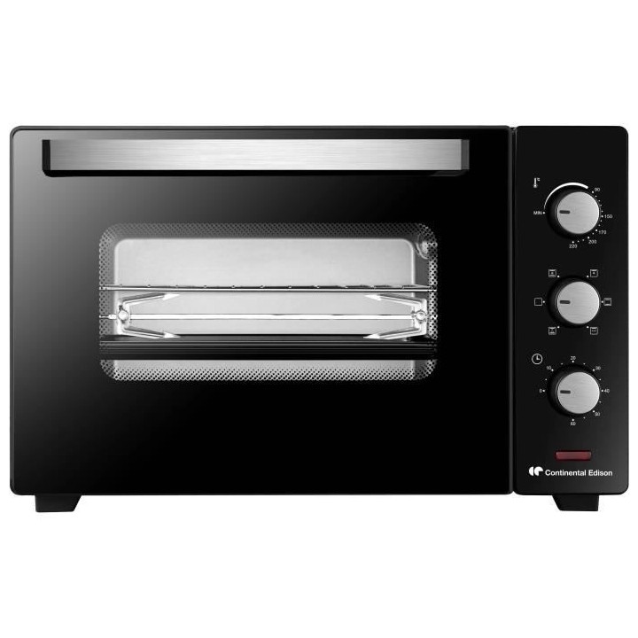 Mini four CONTINENTAL EDISON MF38N Noir L54,35x H36,6 x P41,15 cm 38L