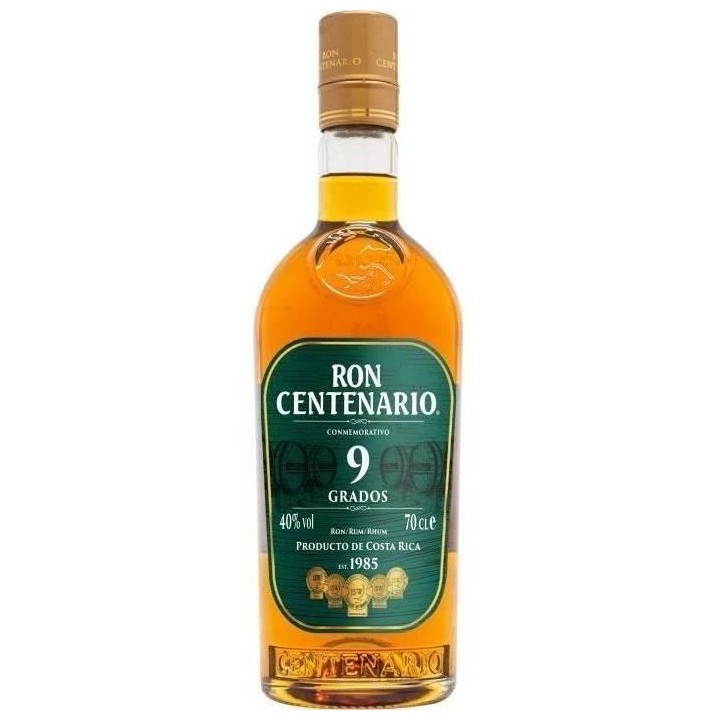 Ron Centenario - 9 - Rhum - 40,0% - 70 cl