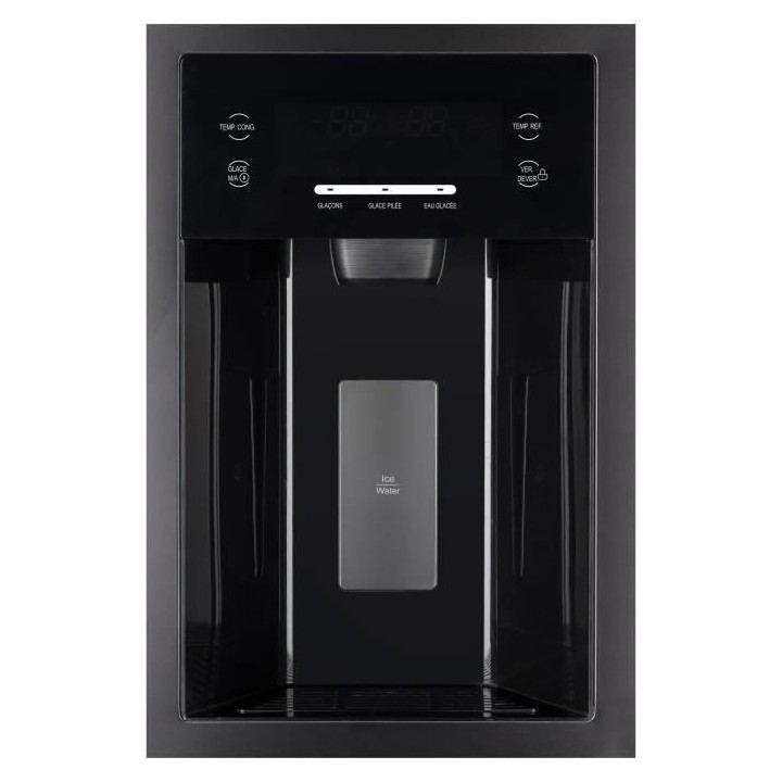 Réfrigérateur américain 556L - Total No Frost - distributeur d'eau