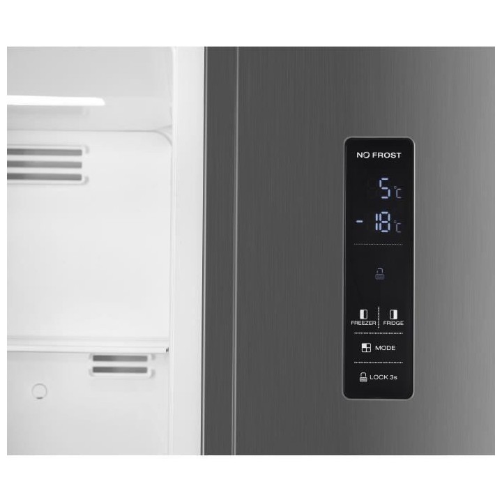 Réfrigérateur Side By Side CONTINENTAL EDISON CERASBS442IX1 - 2 Port