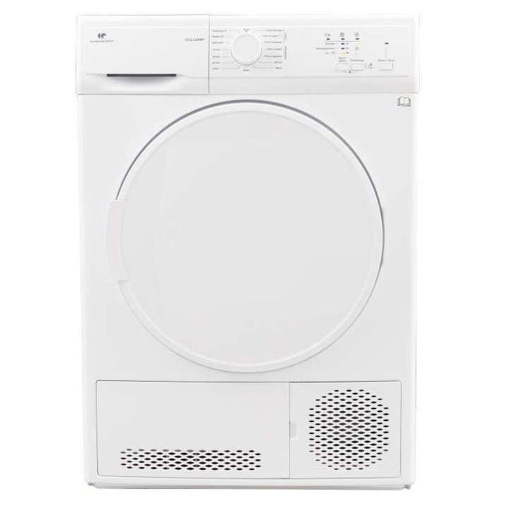 Seche-linge a condensation CONTINENTAL EDISON CESLCE8WP1 - 8 kg - Larg