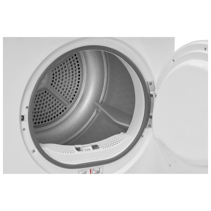 Seche-linge a condensation CONTINENTAL EDISON CESLCE8WS - 8kg - Largeu