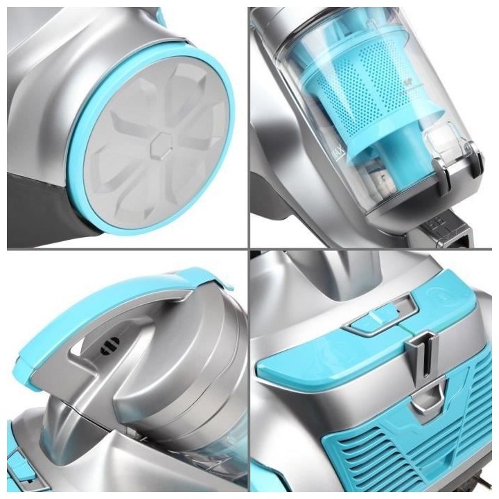 CONTINENTAL EDISON VC800SB Silentium Aspirateur traîneau sans sac - 8