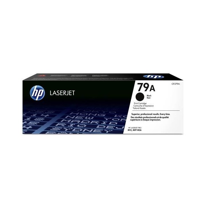 Cartouche de Toner HP 79A Noire Authentique (CF279A) pour HP LaserJet