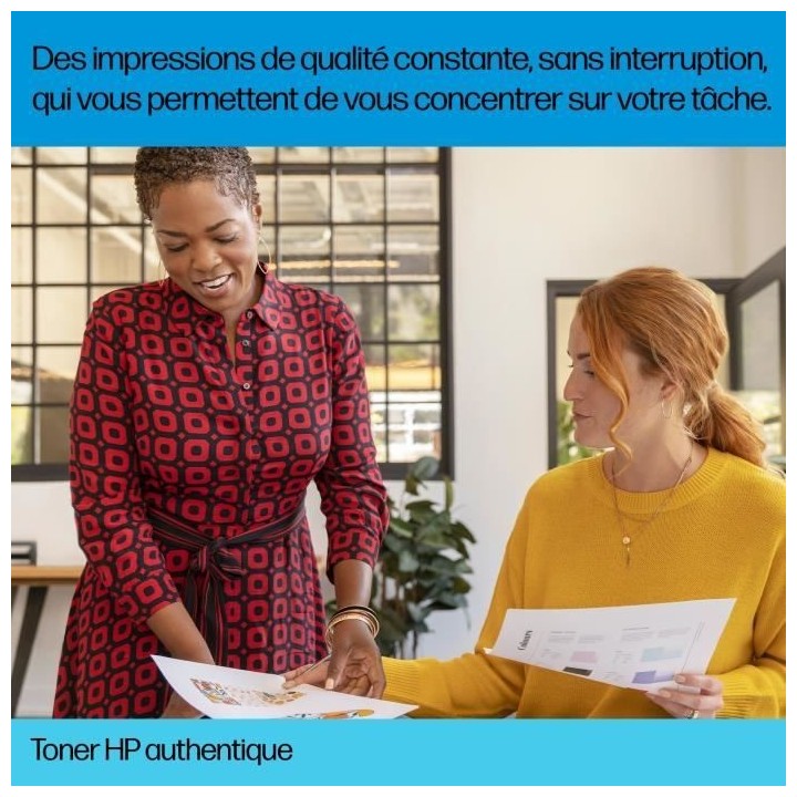 TONER HP 410X (CF410X) noir - cartouche authentique pour imprimantes H