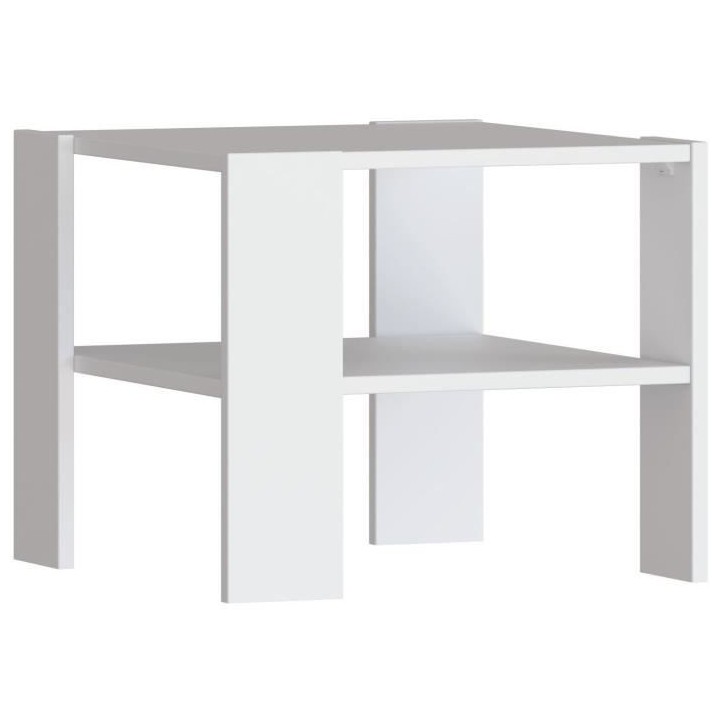 Table basse PILVI 2 Plateaux - Style contemporain - Particules mélami