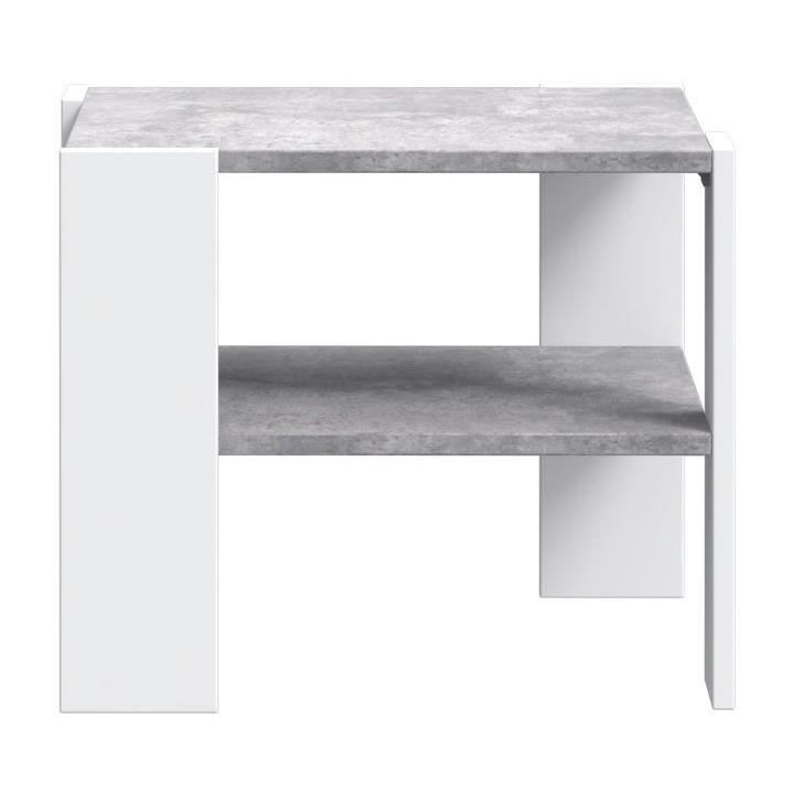 Table basse PILVI 2 Plateaux - Style contemporain - Particules mélami