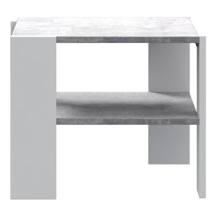 Table basse PILVI 2 Plateaux - Style contemporain - Particules mélami