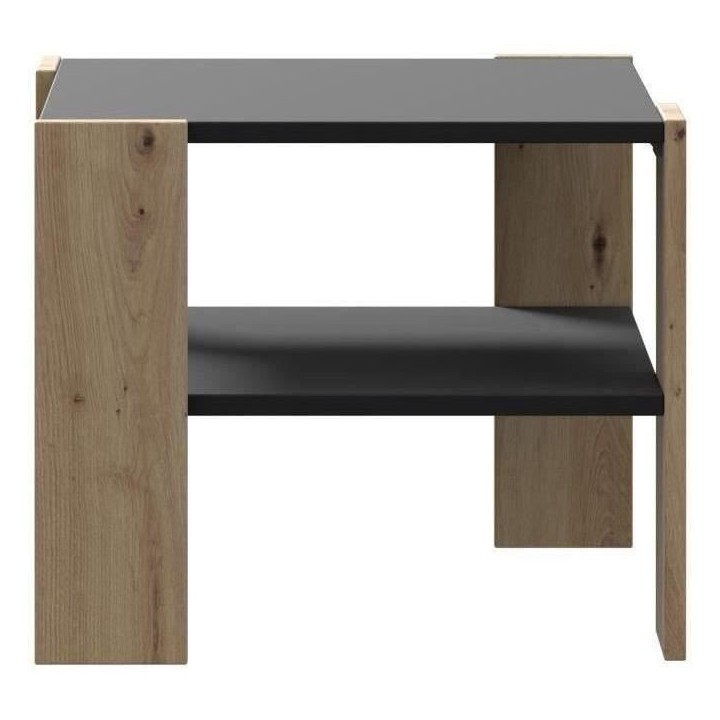 Table basse PILVI 2 Plateaux - Style contemporain - Particules mélami