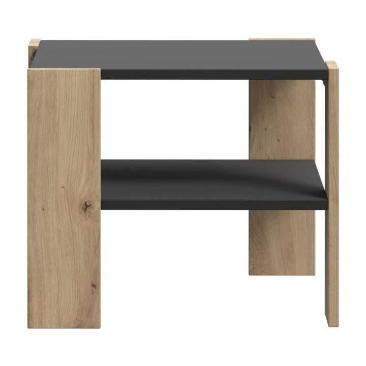 Table basse PILVI 2 Plateaux - Style contemporain - Particules mélami