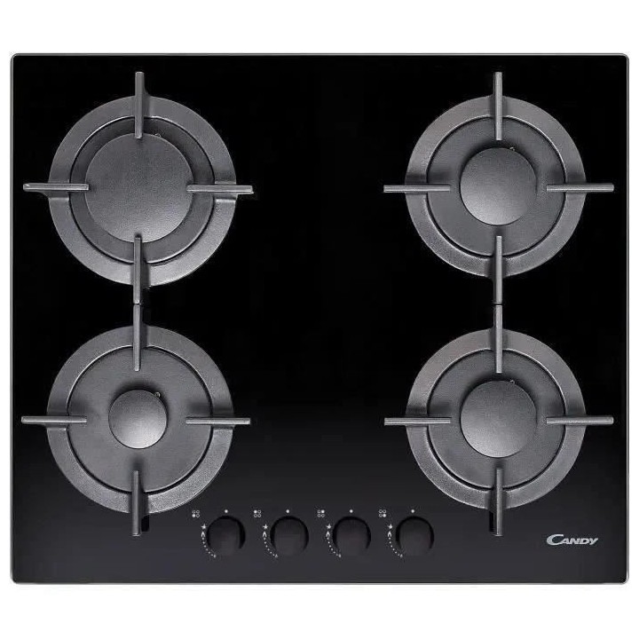 Plaque de cuisson gaz Candy CGVS644GN