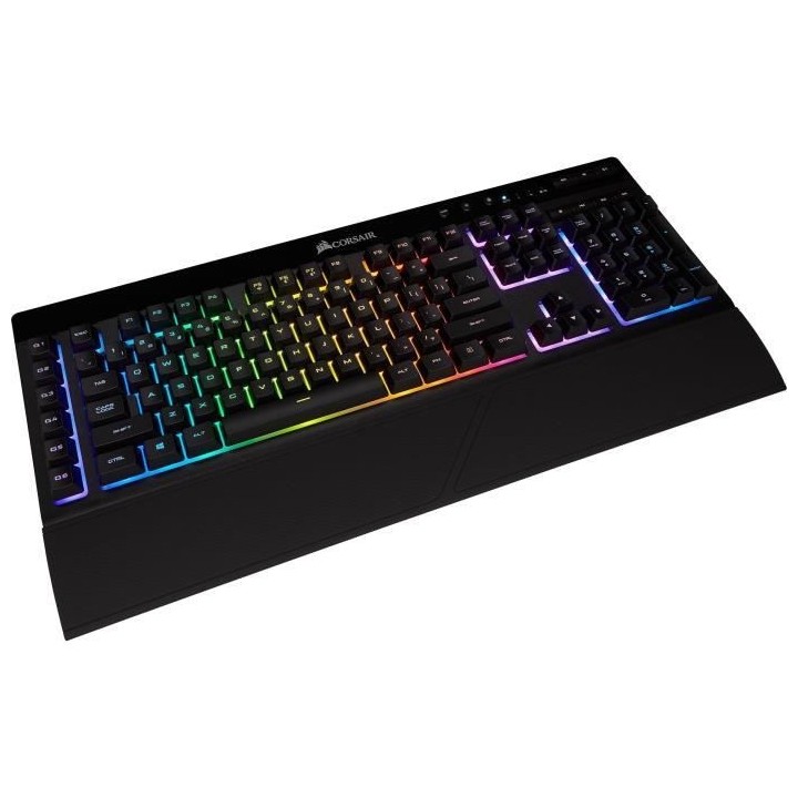 CORSAIR Clavier Gamer Membrane K57 RGB - Sans fil - Rétroéclairé RG