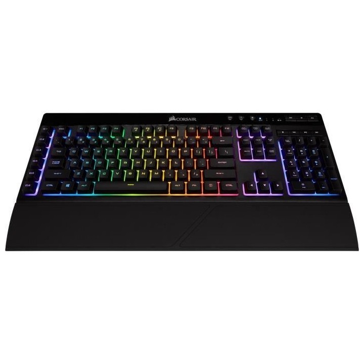 CORSAIR Clavier Gamer Membrane K57 RGB - Sans fil - Rétroéclairé RG