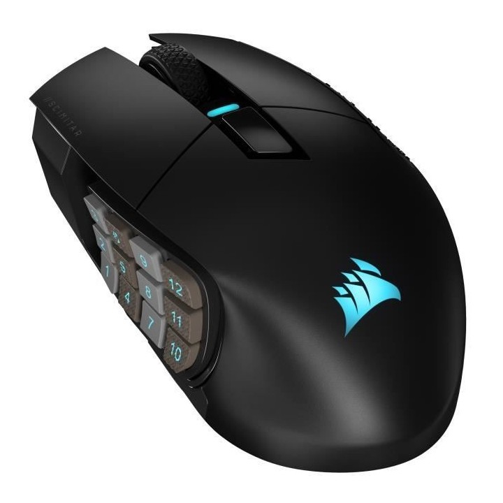 Souris Gaming - Sans fil - CORSAIR - SCIMITAR ELITE RGB Wireless - 16