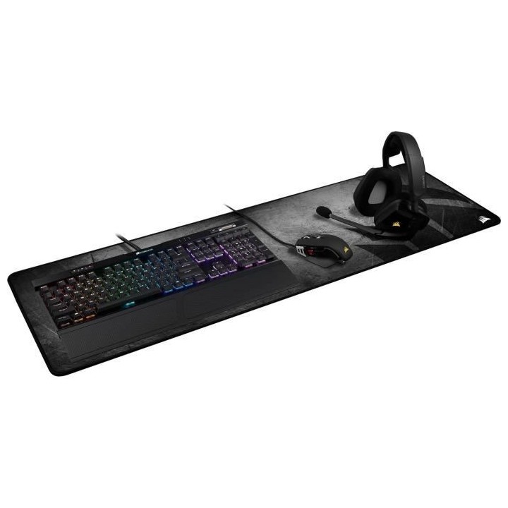 CORSAIR Tapis de souris gamer MM300 PRO - Résistant aux éclaboussure