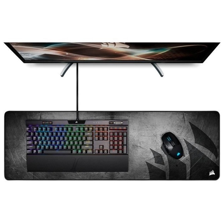 CORSAIR Tapis de souris gamer MM300 PRO - Résistant aux éclaboussure