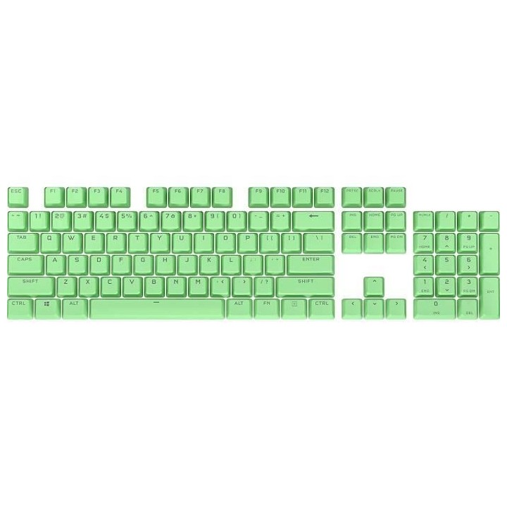 CORSAIR Kit de Modification de Touches PBT Double-Shot PRO - Vert (CH-