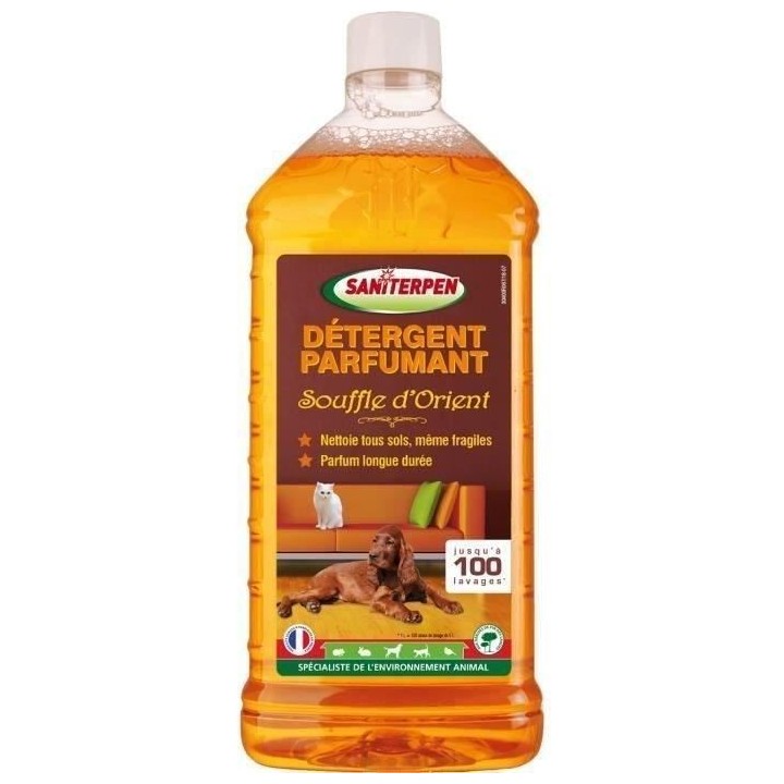 SANITERPEN - Détergent Parfumant Souffle d'Orient - 1L