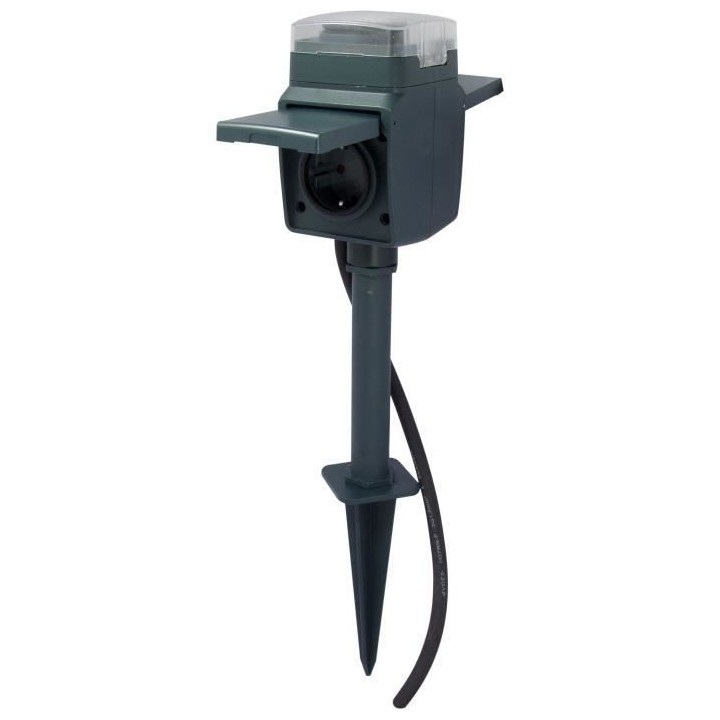 Garden spike - CHACON - 9961 - 2 x 16 A avec programmateur - 2m (FR)