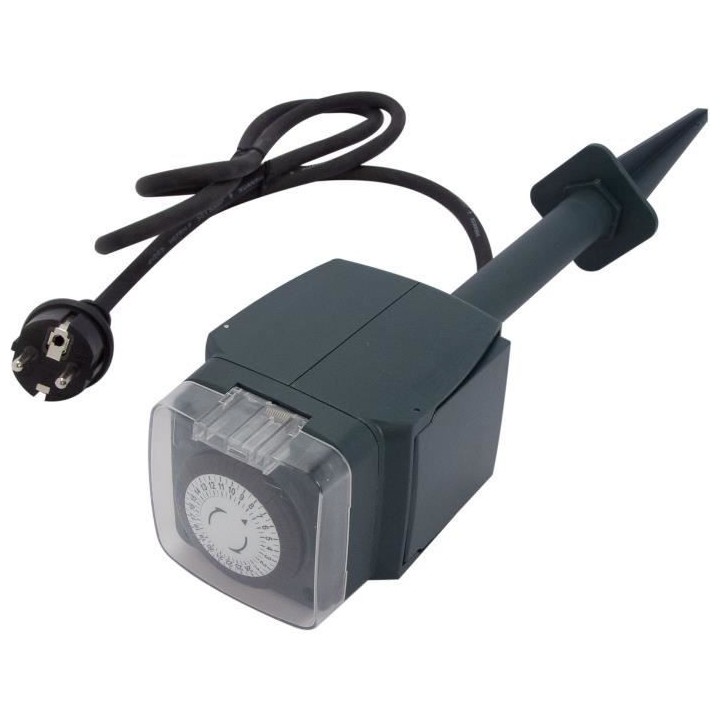 Garden spike - CHACON - 9961 - 2 x 16 A avec programmateur - 2m (FR)