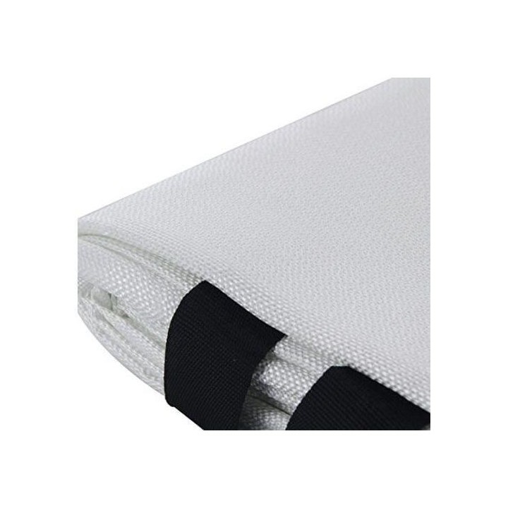 Couverture anti-feu CHACON - Fibre de verre - 120 cm - Rouge