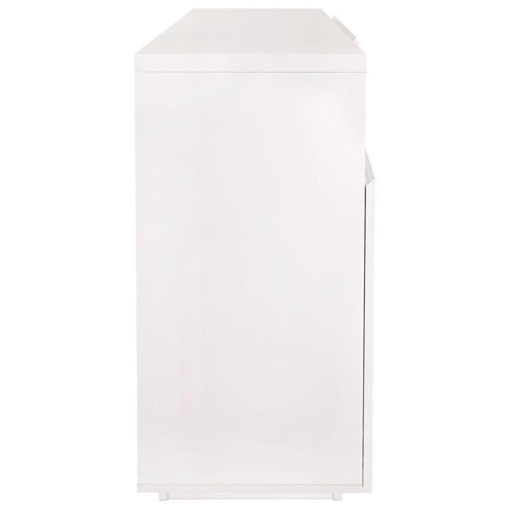 Buffet avec luminaire LED inclus - 2 portes et 5 tiroirs - L 175 x P 4