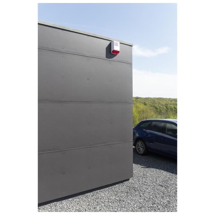 Sirene factice extérieure - CHACON - Non alimentée - Blanc