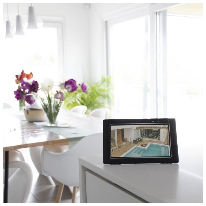 Kit 2 caméras - CHACON - Sans fil - Ecran tactile IP