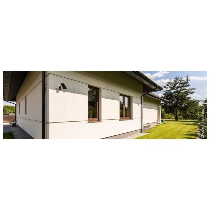 2 caméras avec panneau solaire - CHACON - 2-IPCAM-BE03-PS - Extérieu