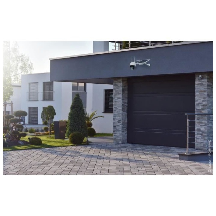 2 caméras avec panneau solaire - CHACON - 2-IPCAM-DM02 - Extérieur -