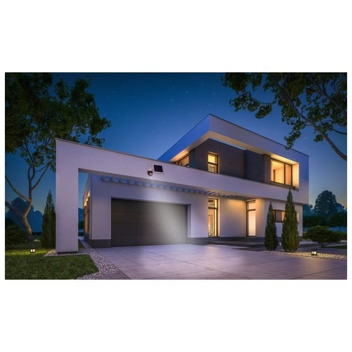 2 caméras avec panneau solaire - CHACON - 2-IPCAM-DM02 - Extérieur -