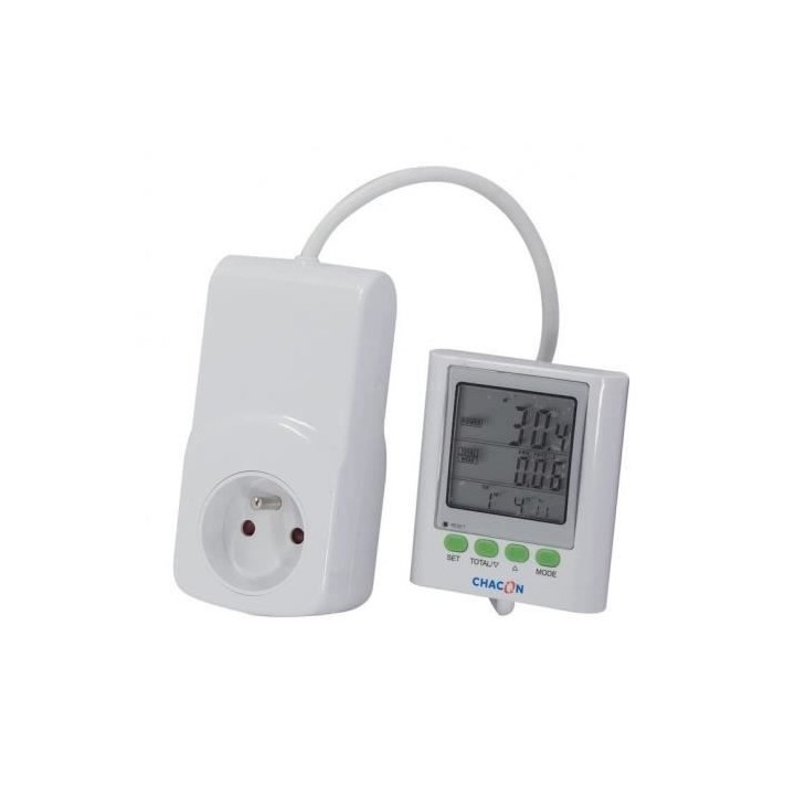 CHACON Compteur de consommation avec écran déporté EcoWatt 650