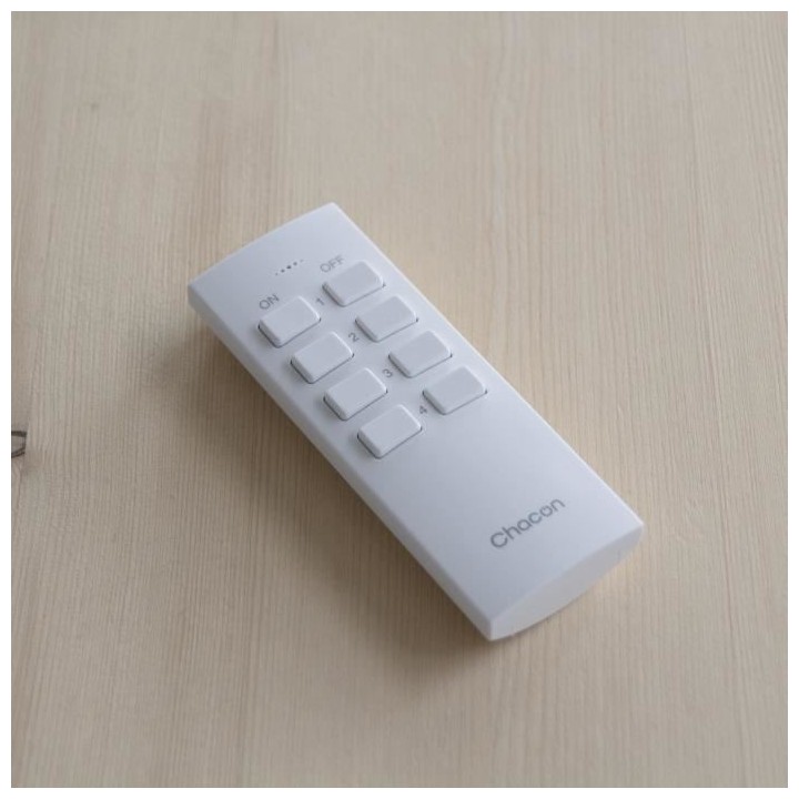 Set 2 mini prises - CHACON - On/Off - 2300 W (FR) + télécommande - B