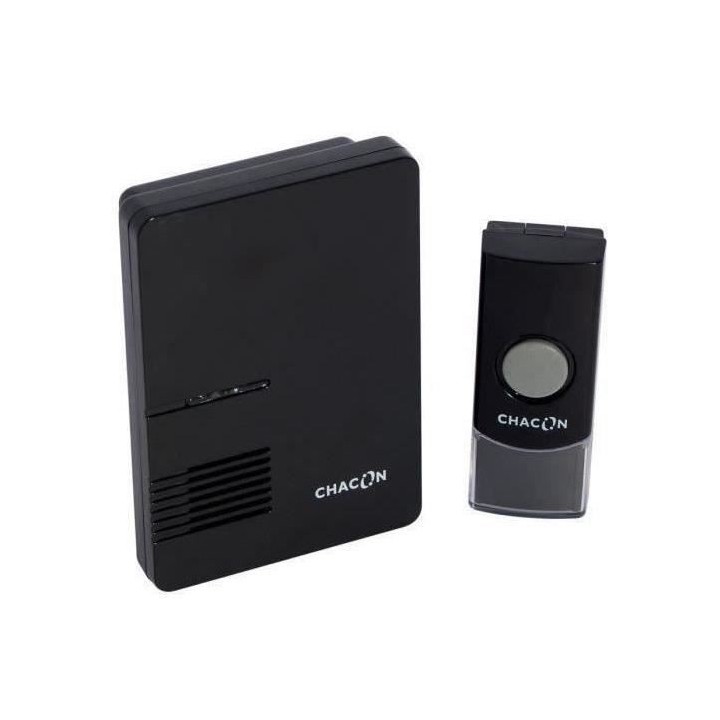 Carillon sans fil CHACON - 80m de portée - 32 mélodies - Volume rég