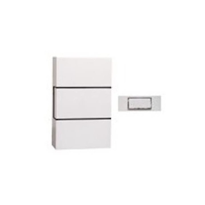 Carillon filaire CHACON - 1 mélodie - Bouton poussoir avec rétroécl