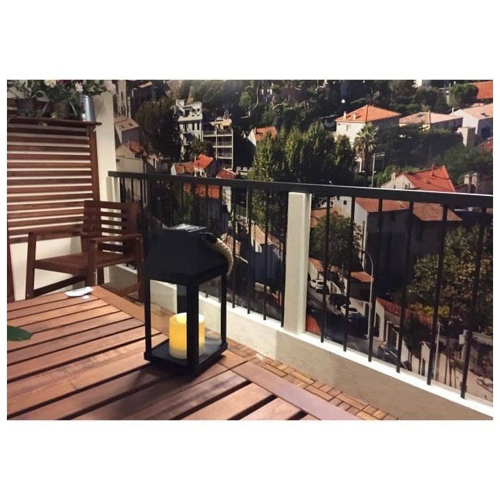 Lanterne solaire LED - LUMISKY - Ø13,5x30,2cm - Blanc chaud - Pour l'