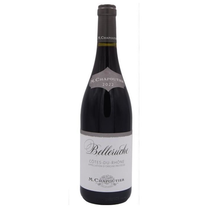 Maison Chapoutier Cuvée Belleruche 2022 Côtes-du-Rhône - Vin rouge