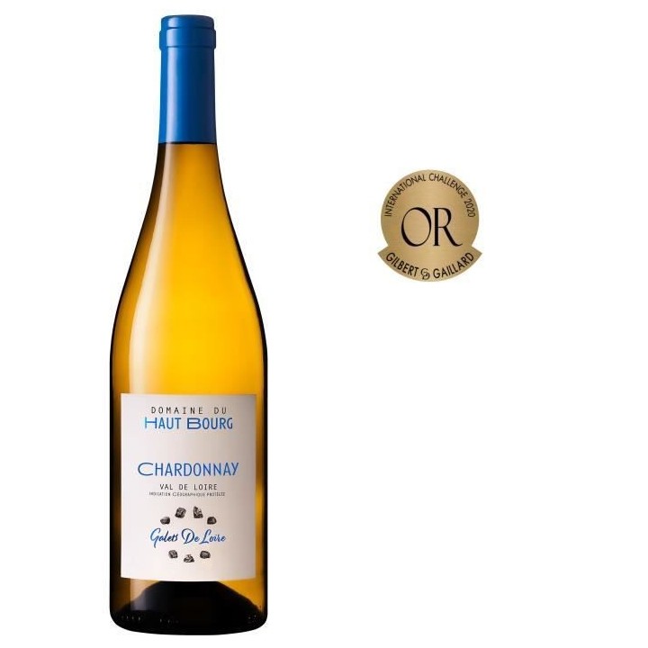 Domaine du Haut Bourg 2023 Val de Loire Chardonnay - Vin blanc du Vall